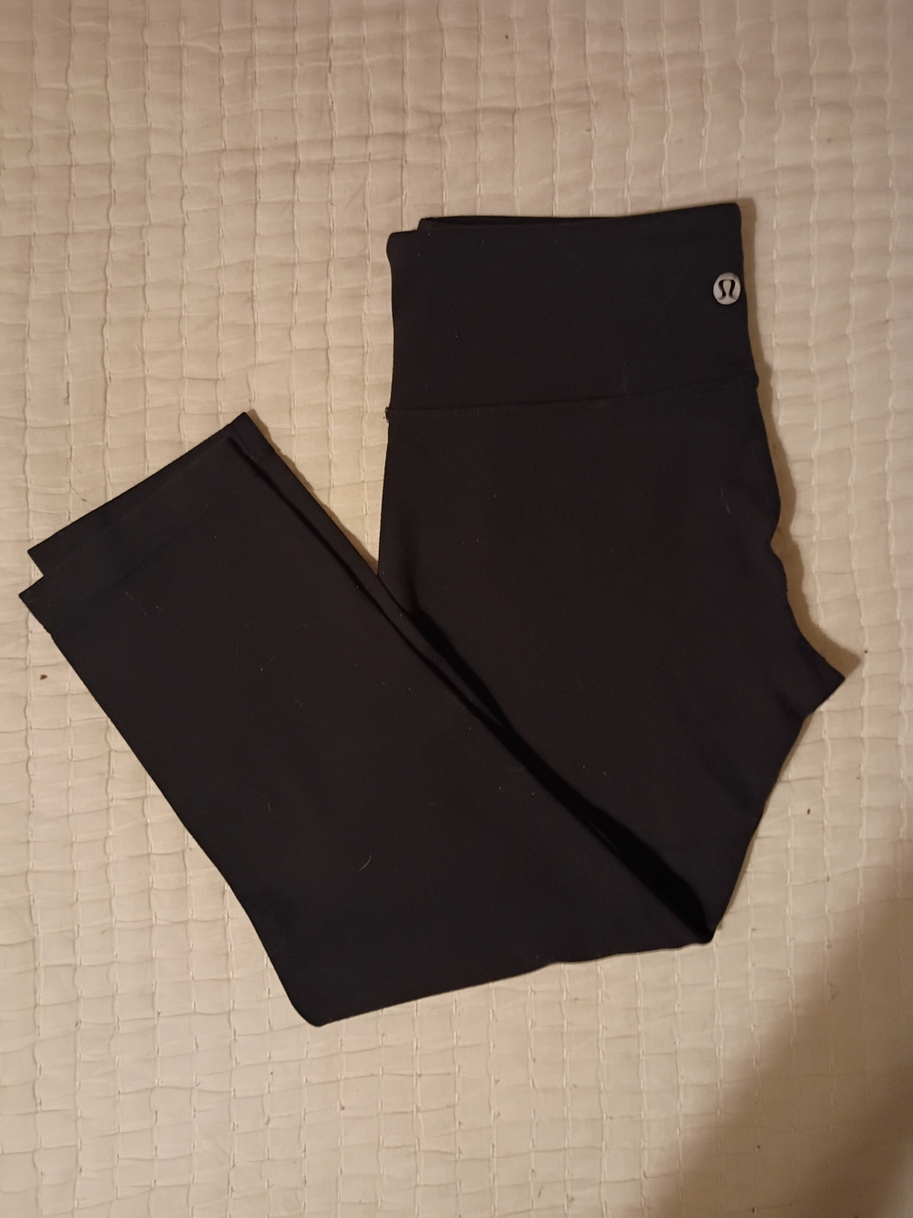 lululemon athletica Black High-Rise Performance Capri Leggings
